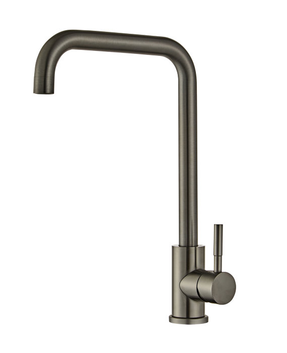 Kjøkkenbatteri vinklet L-form gunmetal